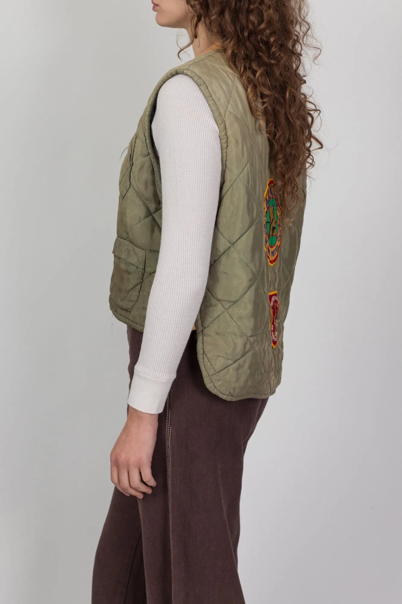 1950s JC Higgins Brand Puffer Hunting Vest - Men's Large, Women's XL
