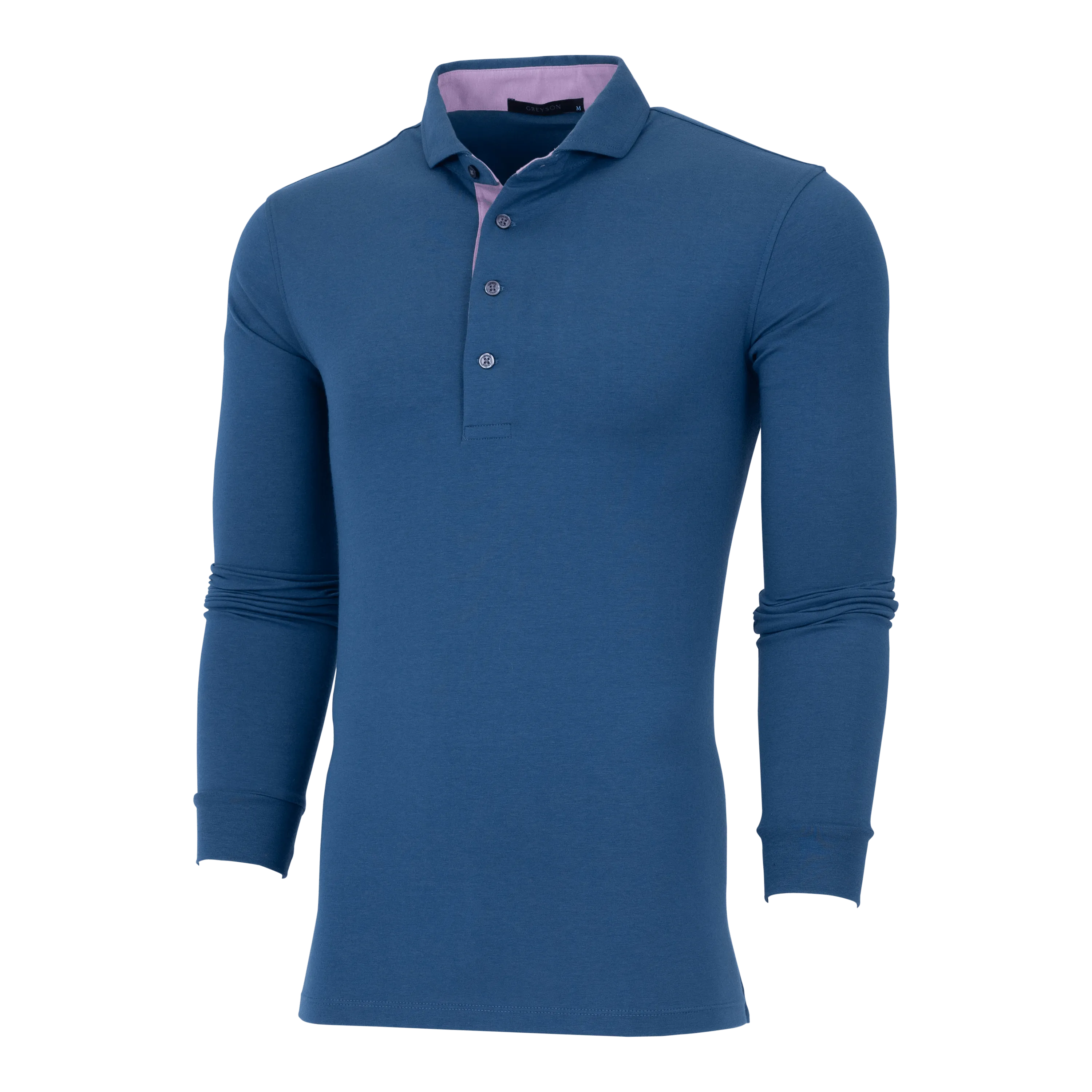 Apache Long Sleeve Polo (Fjord)