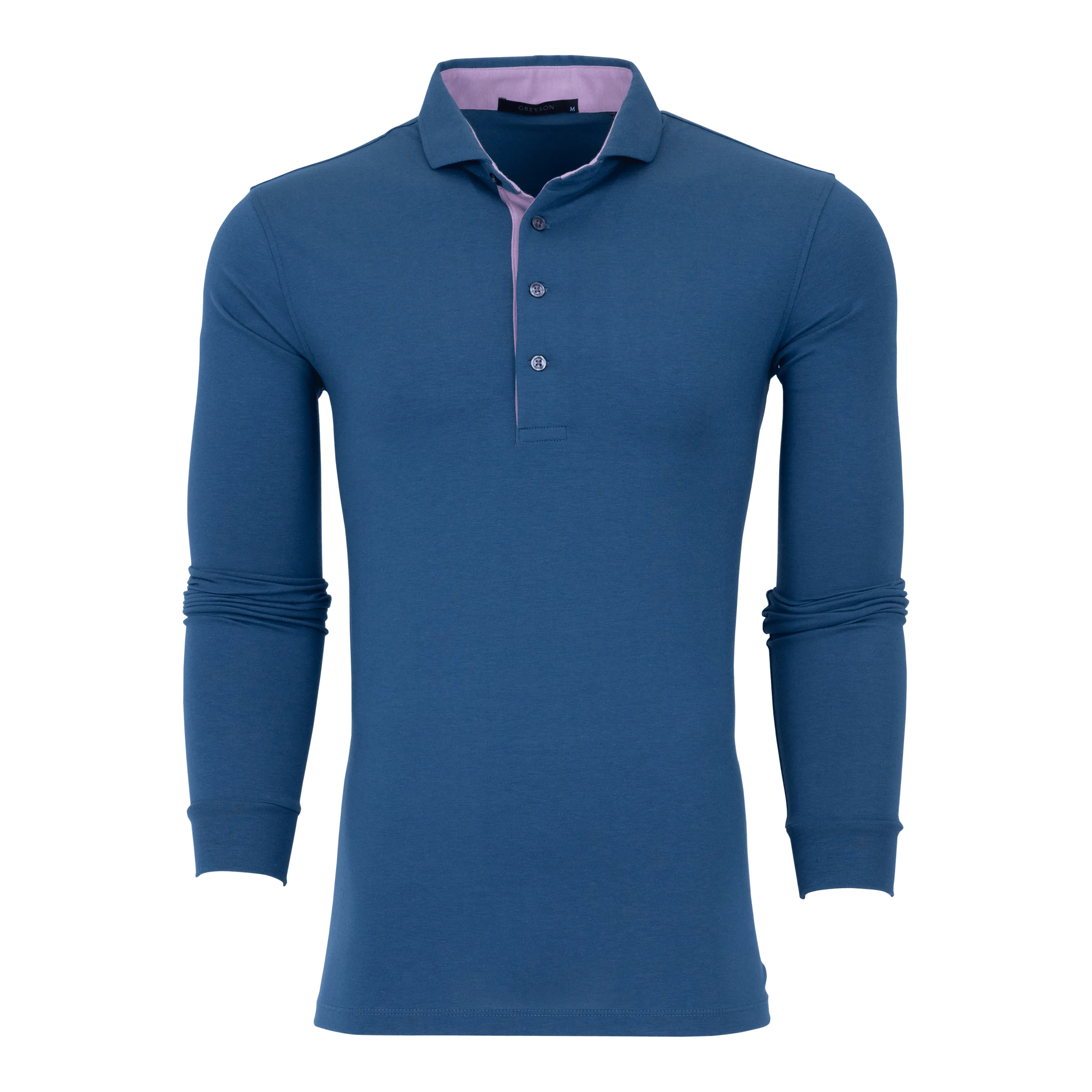 Apache Long Sleeve Polo (Fjord)