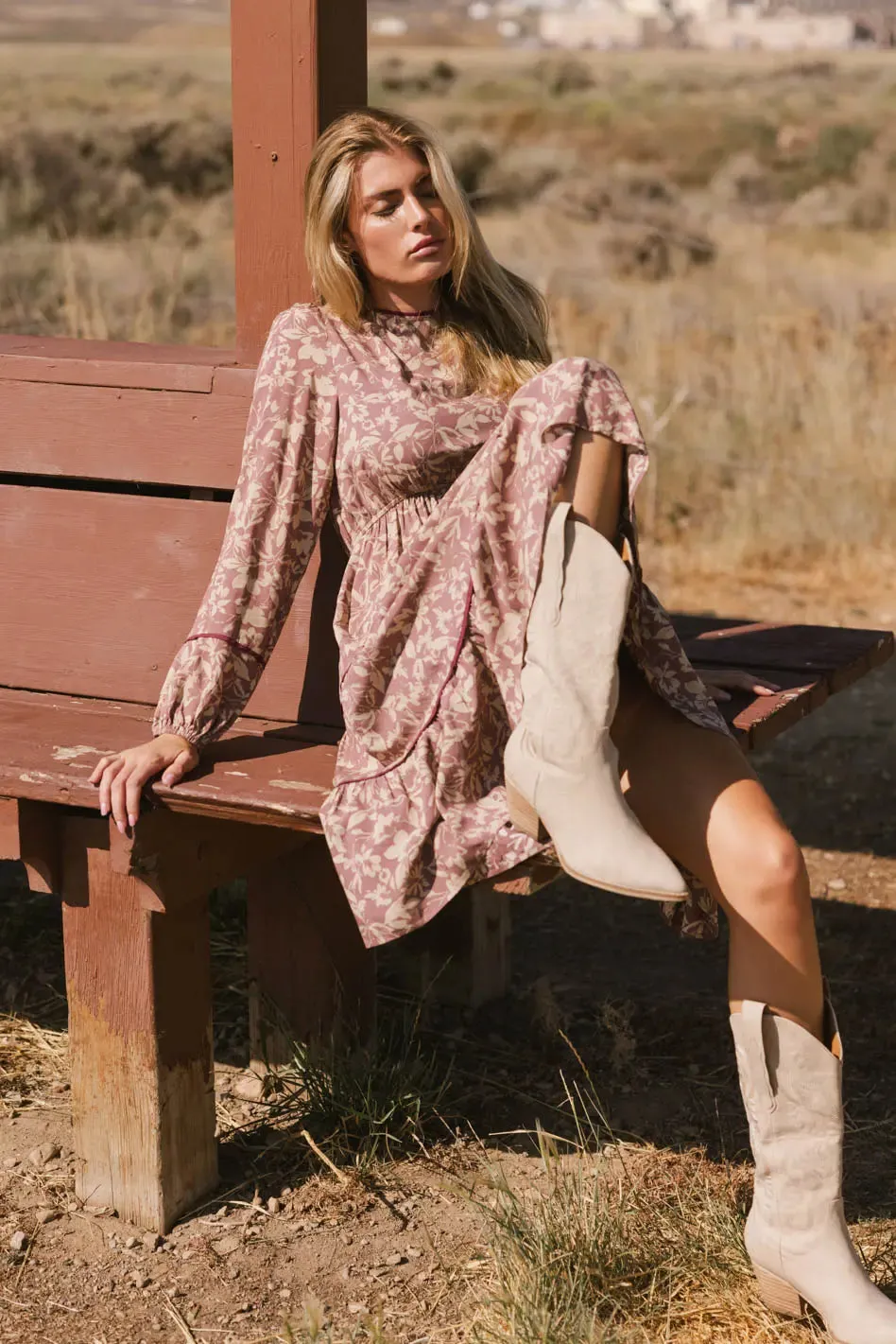 Arabella Floral Midi Dress - FINAL SALE
