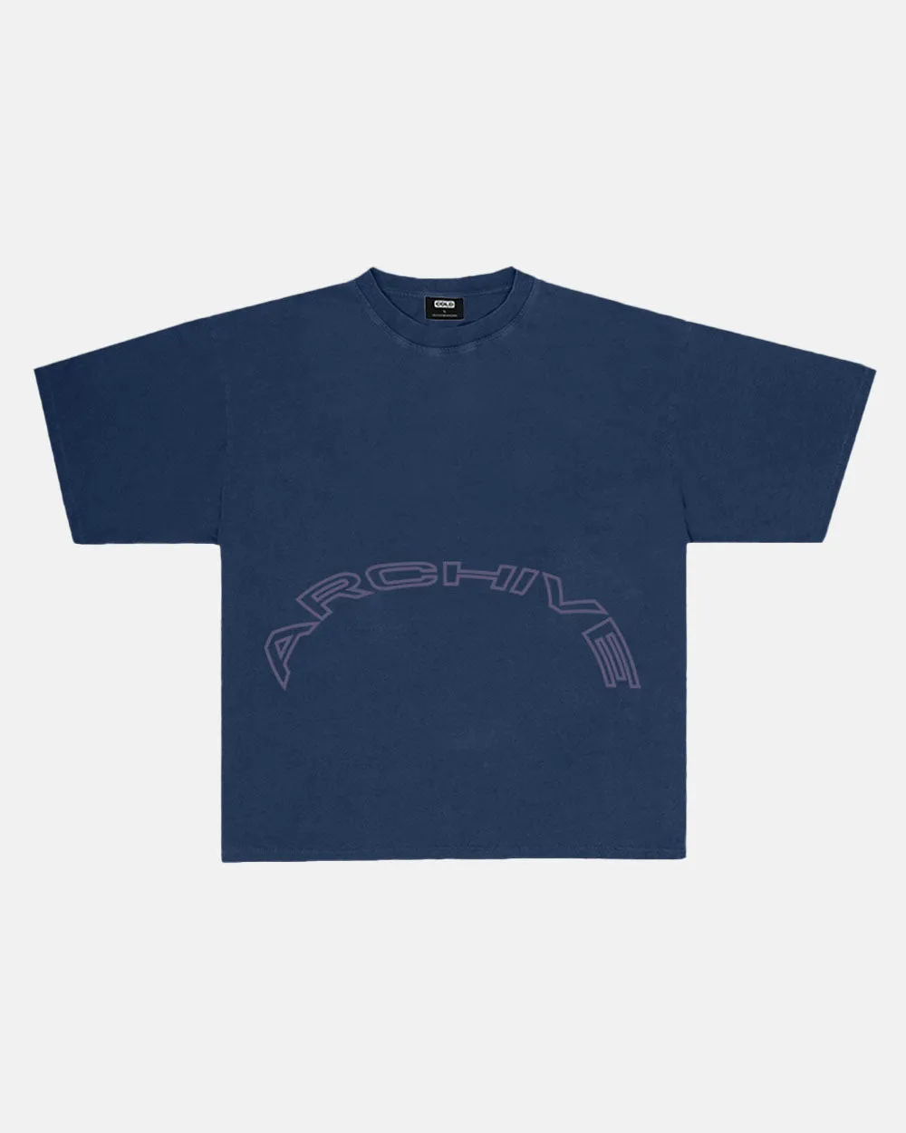 ARCHIVE TEE INDIGO BLUE