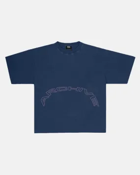ARCHIVE TEE INDIGO BLUE