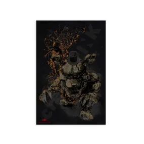 Art Series Nightmare Freddy Poster