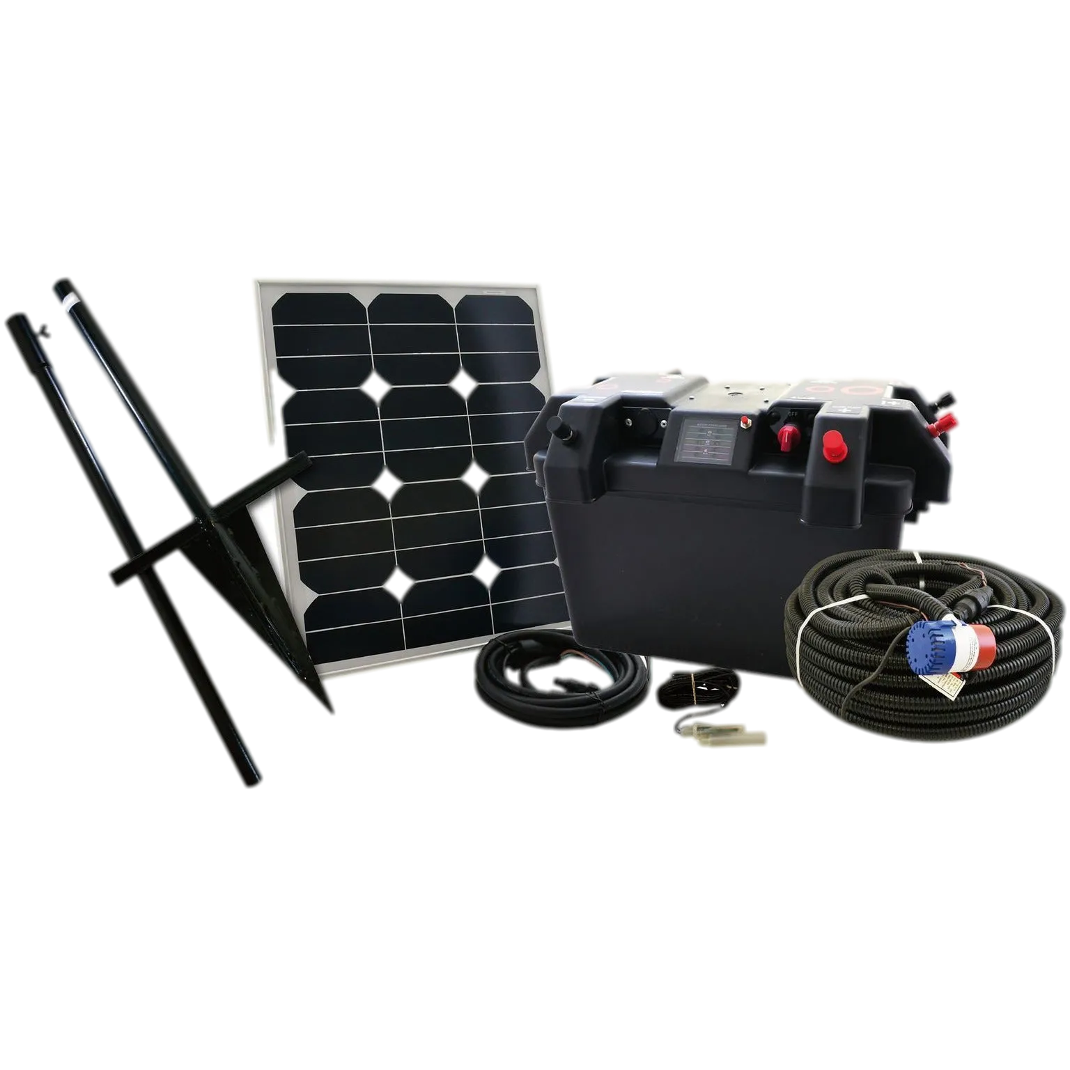 Battery & Solar Powered Water Pump Kit