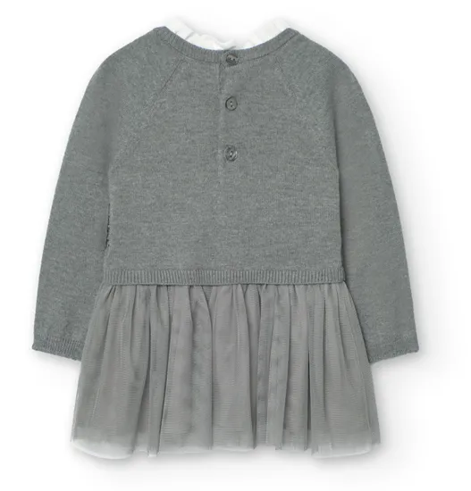 Boboli - Argyle Sweater Dress