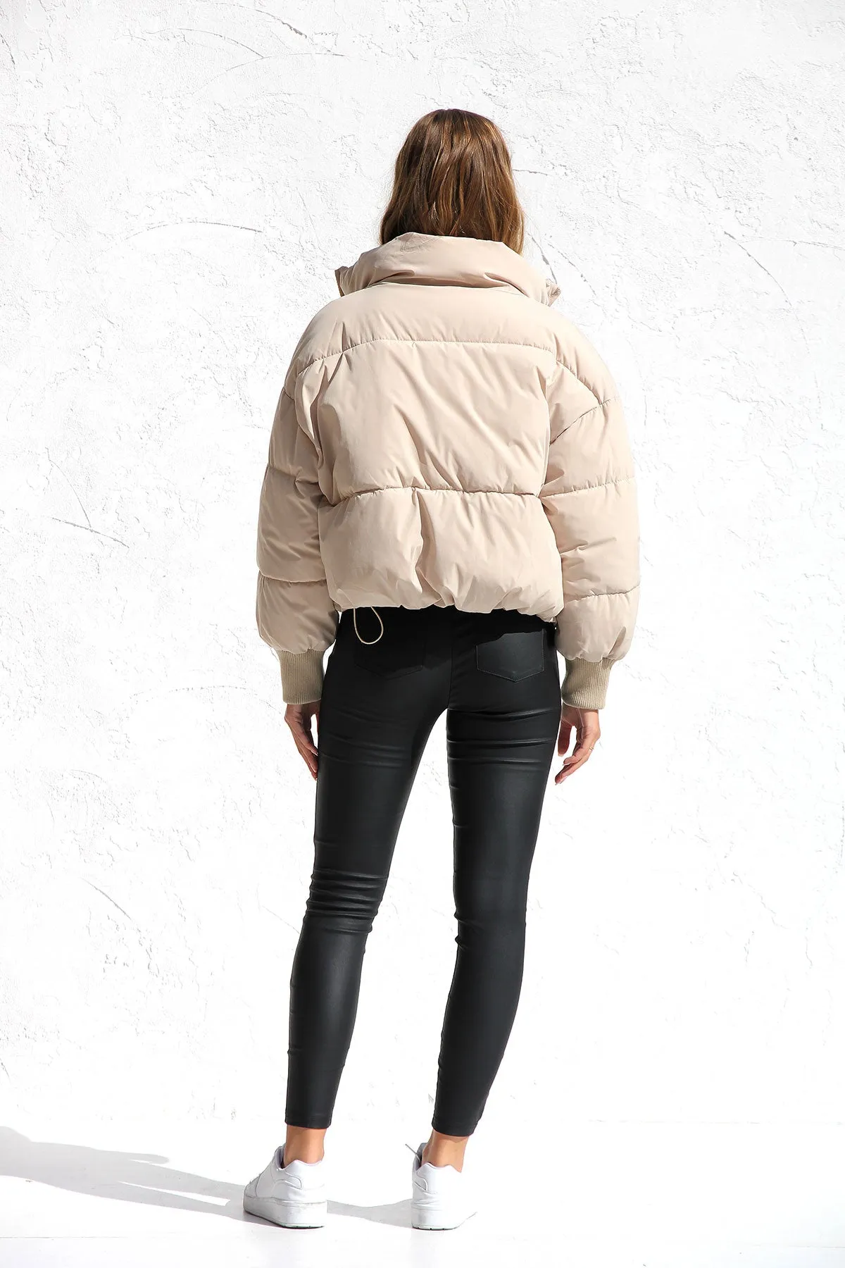 Boston Puffer Jacket BEIGE