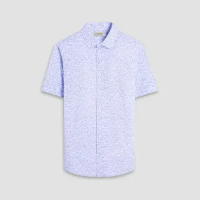 Bugatchi - Miles OoohCotton® Short-Sleeve Shirt – Classic Blue Floral