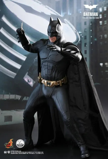 **CALL STORE FOR INQUIRIES** HOT TOYS QS009 DC BATMAN BEGINS BATMAN 1/4TH SCALE FIGURE