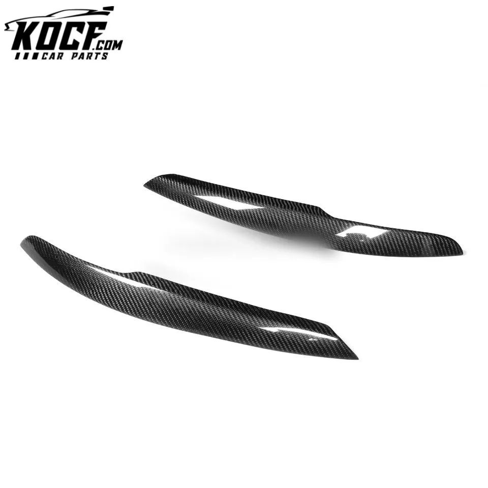 Carbon Fiber Auto Car Front Headlights Eyelid for Volkswagen VW POLO/ POLO 6R 11-15