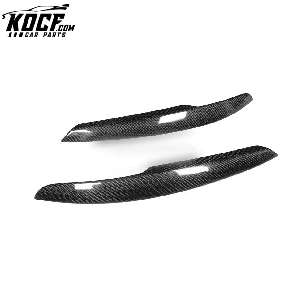 Carbon Fiber Auto Car Front Headlights Eyelid for Volkswagen VW POLO/ POLO 6R 11-15