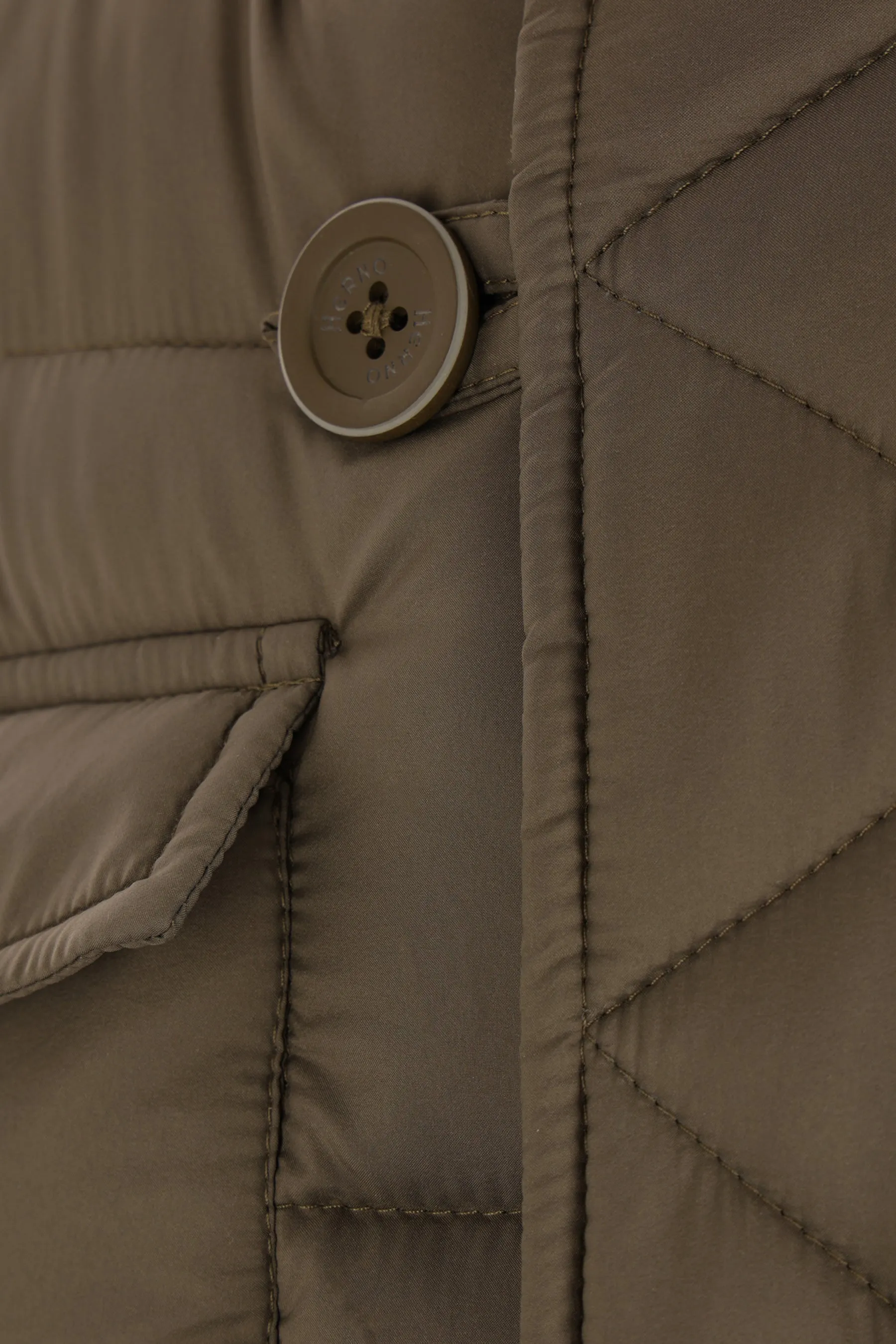 Classic Hooded Nylon Down Jacket