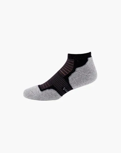 Coolmax Performance Sports Ankle Socks - Black