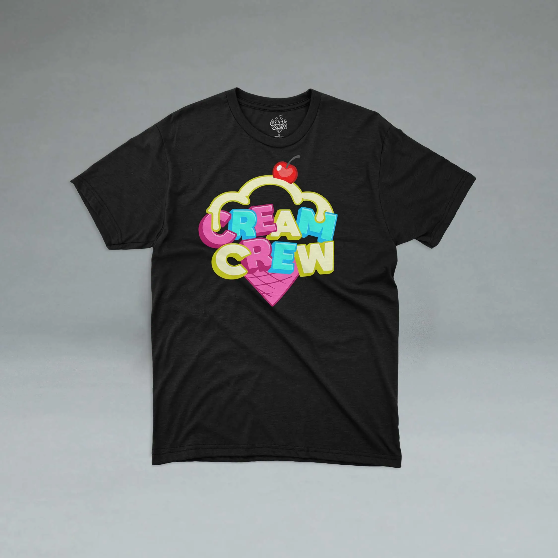 Cream Crew Colourful Logo T-Shirt