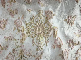 Crest Korean Brocade Fabric