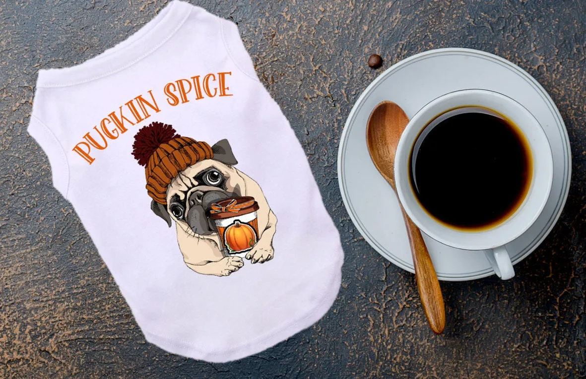 Dog Shirt | Pugkin Spice