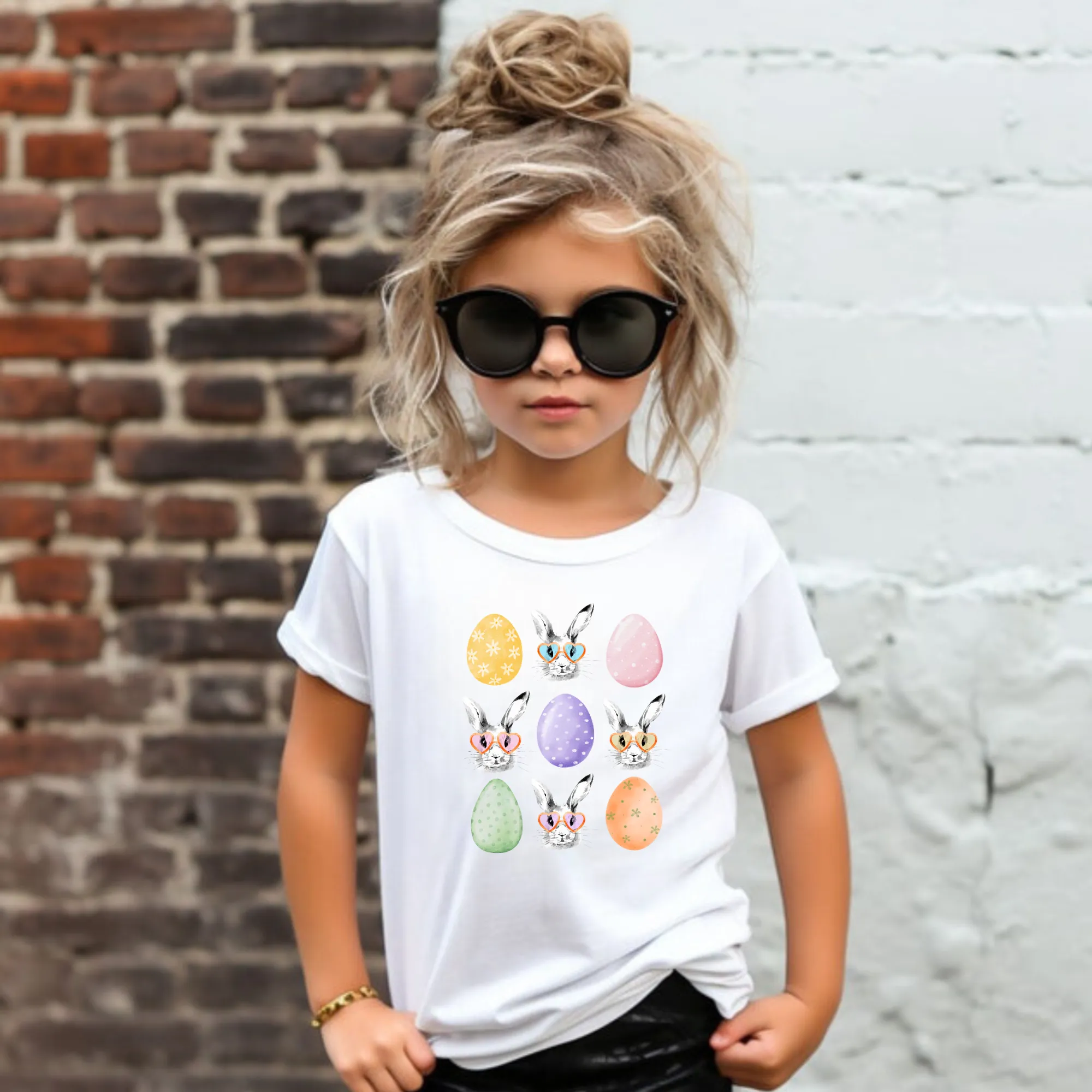 Easter Bunny Shirt for Girls
