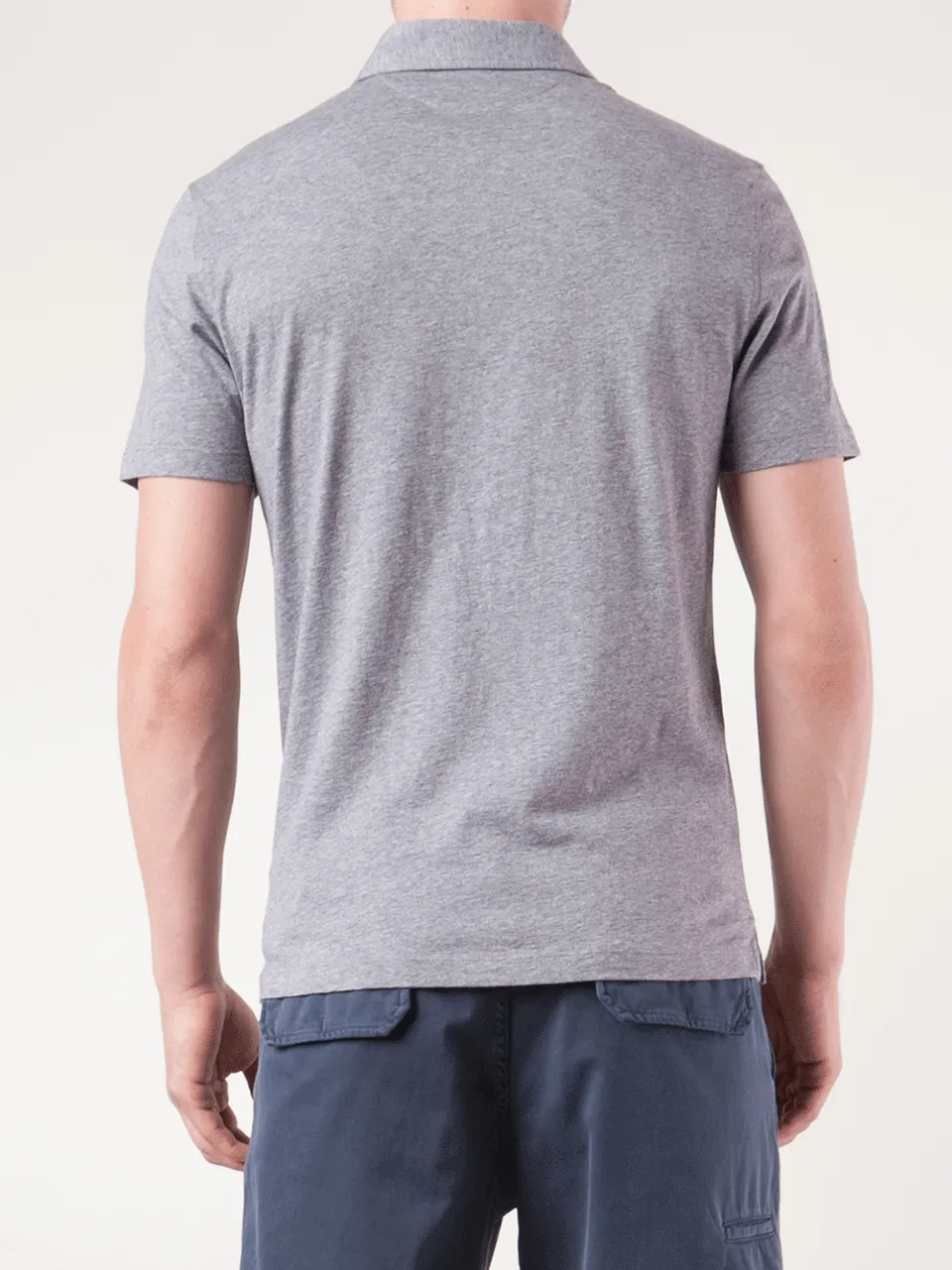 Four Button Jersey Polo