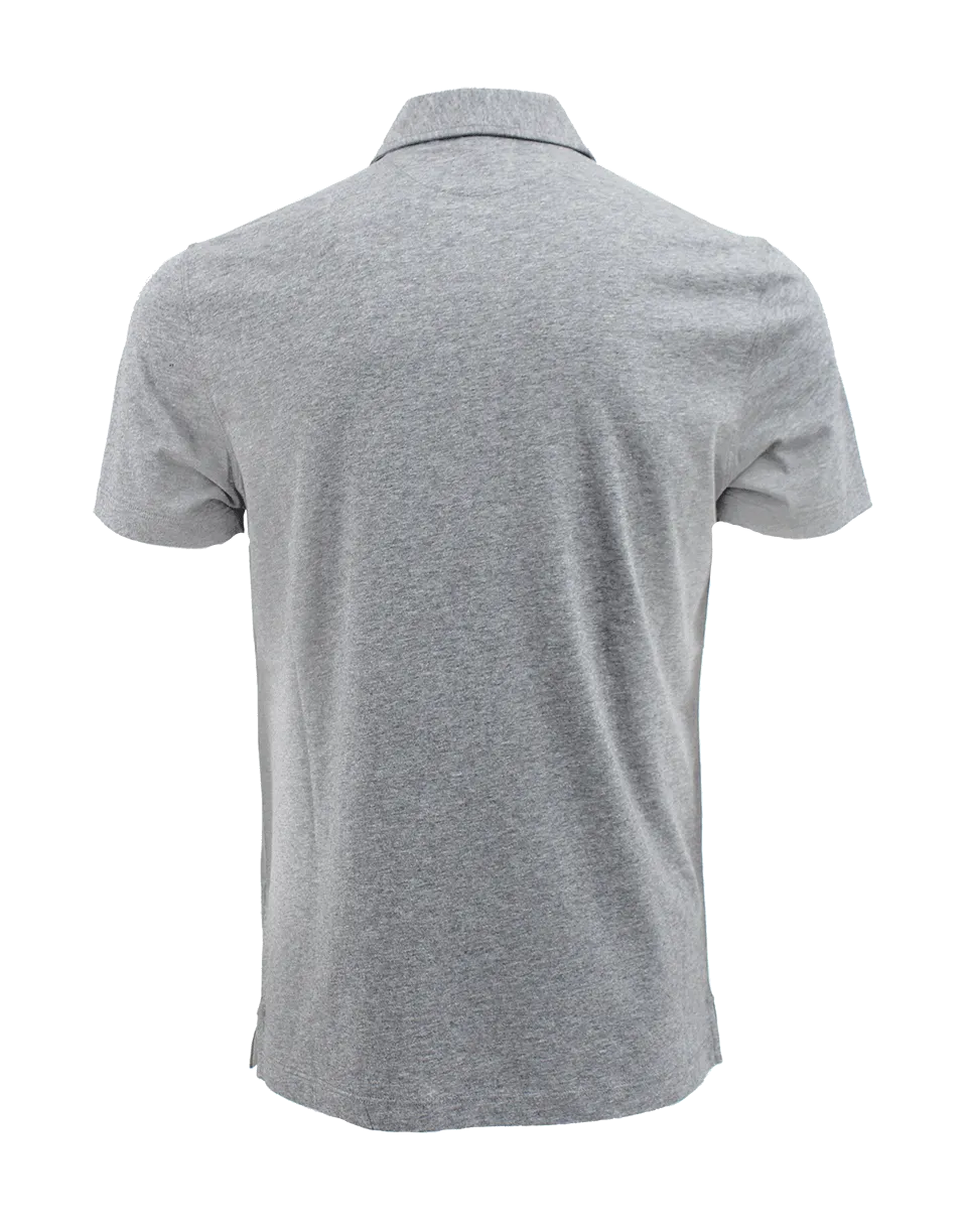 Four Button Jersey Polo