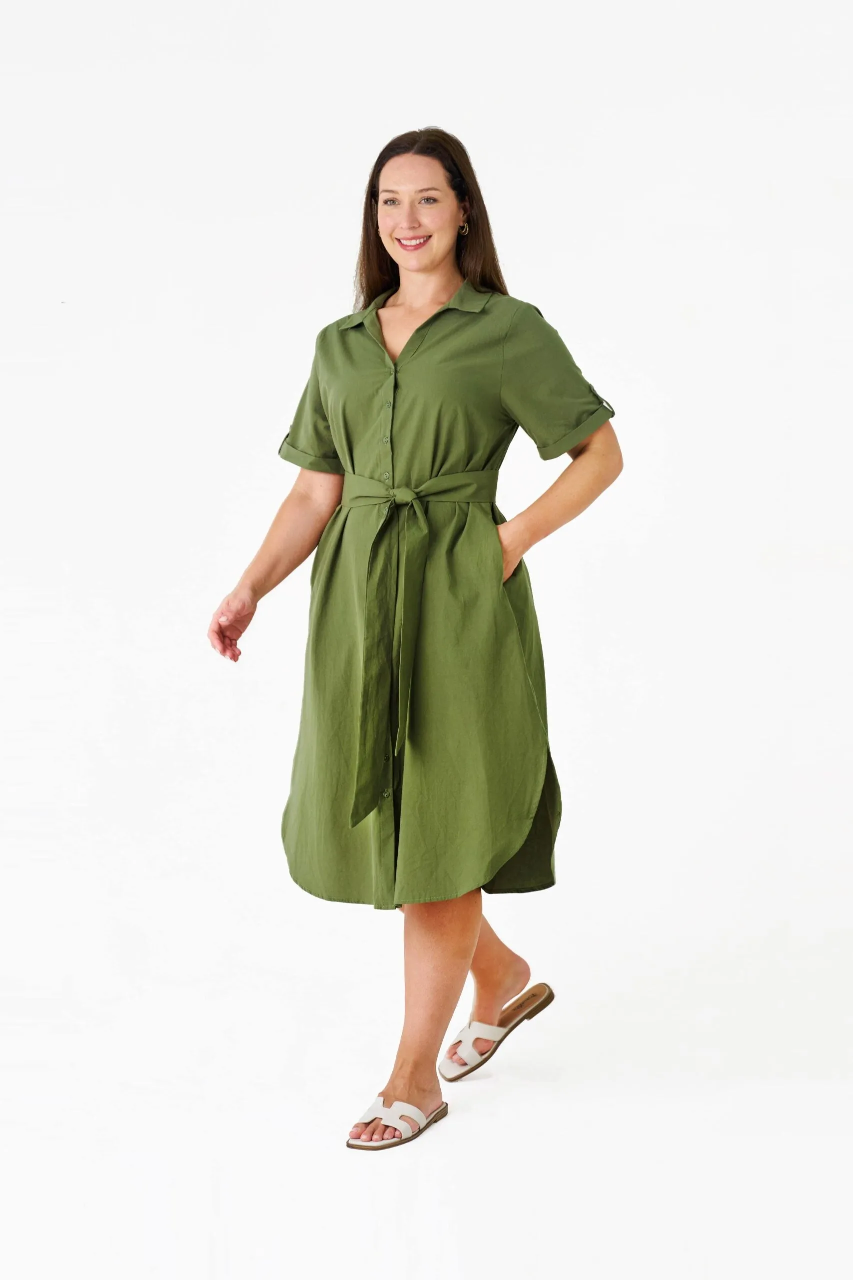 Gail Dress Khaki