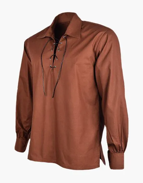 JACOBITE BROWN GHILLIE SHIRT