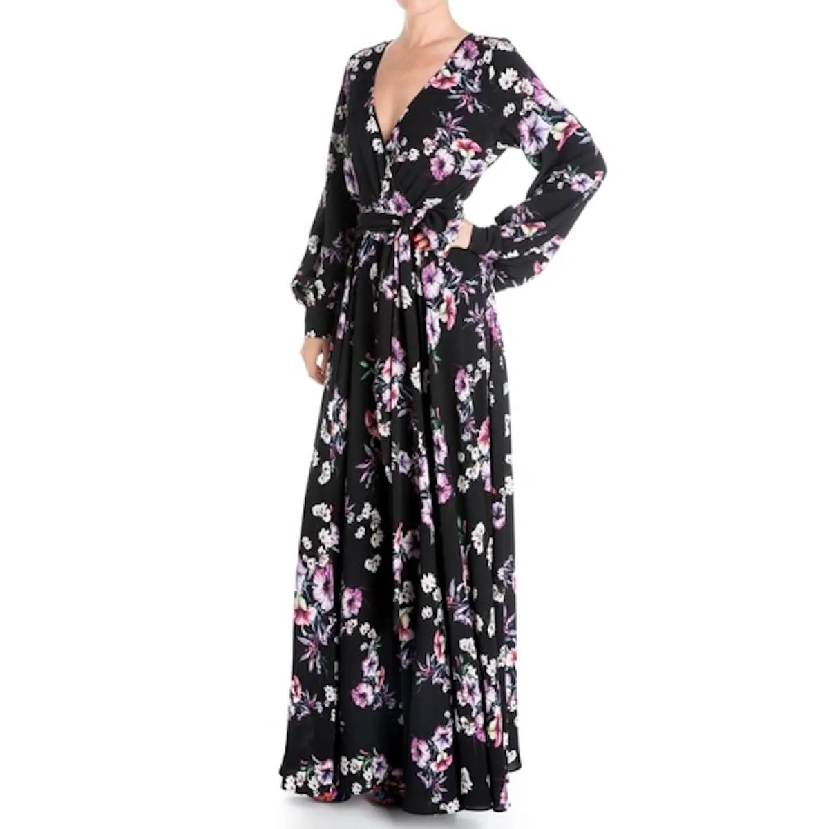 LilyPad Maxi Dress - Jasmine Black