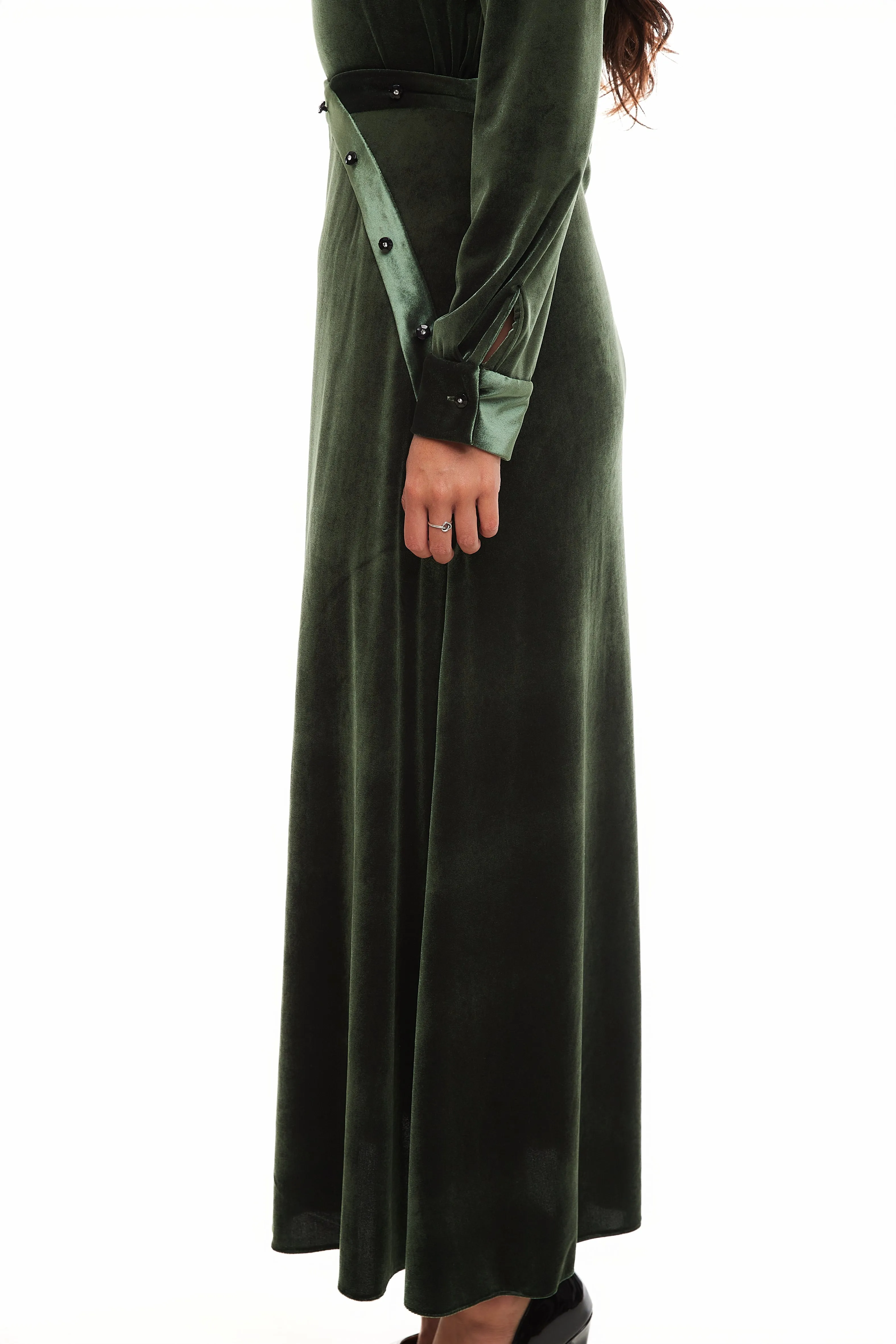 LIV VELVET MAXI SKIRT