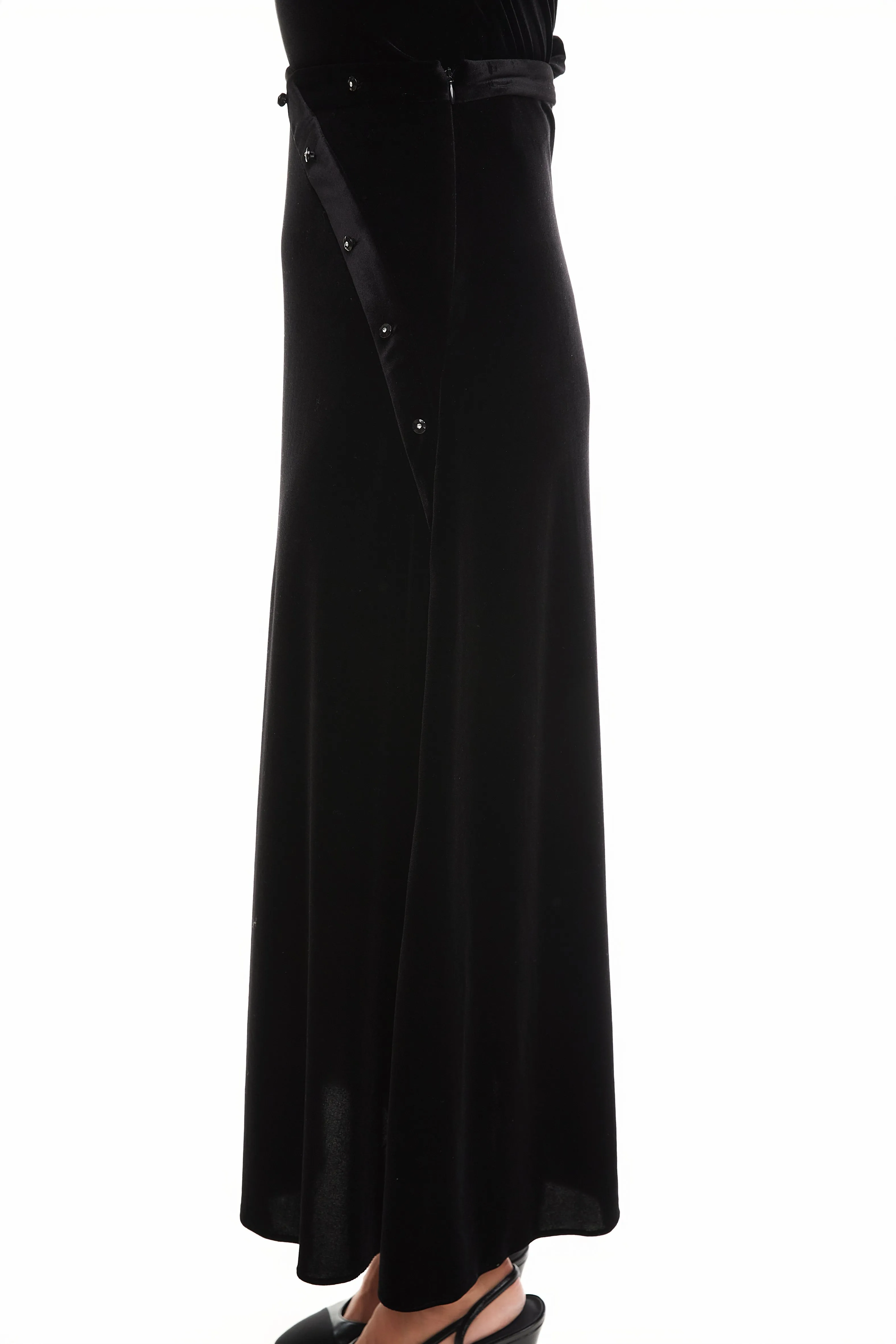 LIV VELVET MAXI SKIRT