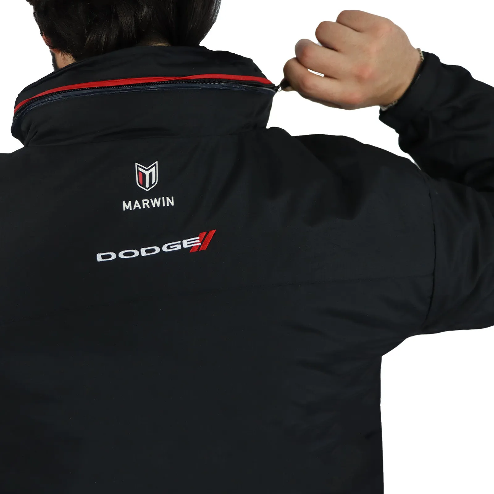 Marwin Sports Dodge Demon Men's 4-1 Jacket - Black