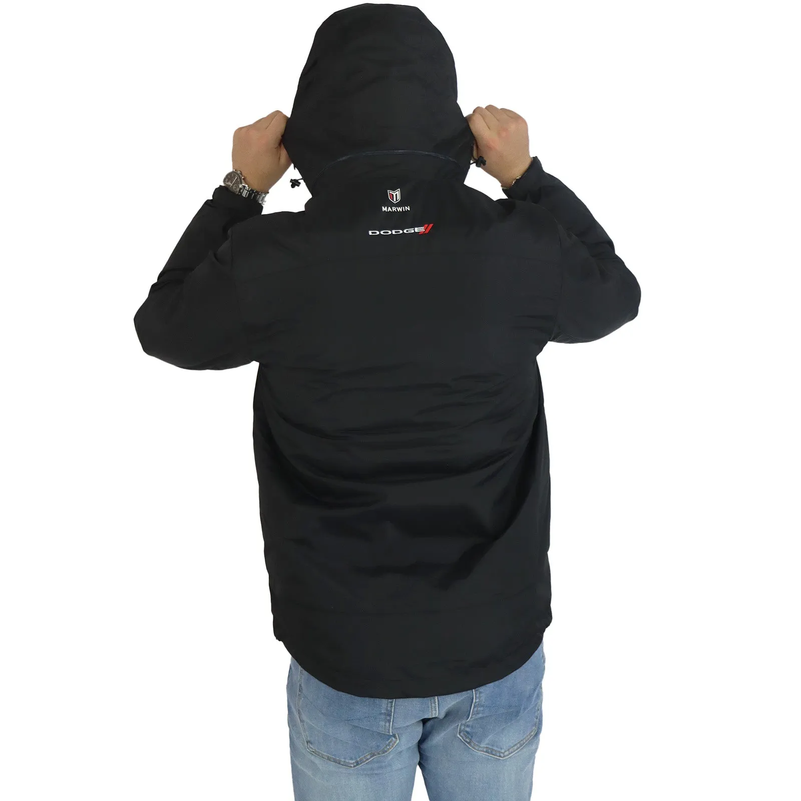 Marwin Sports Dodge Demon Men's 4-1 Jacket - Black