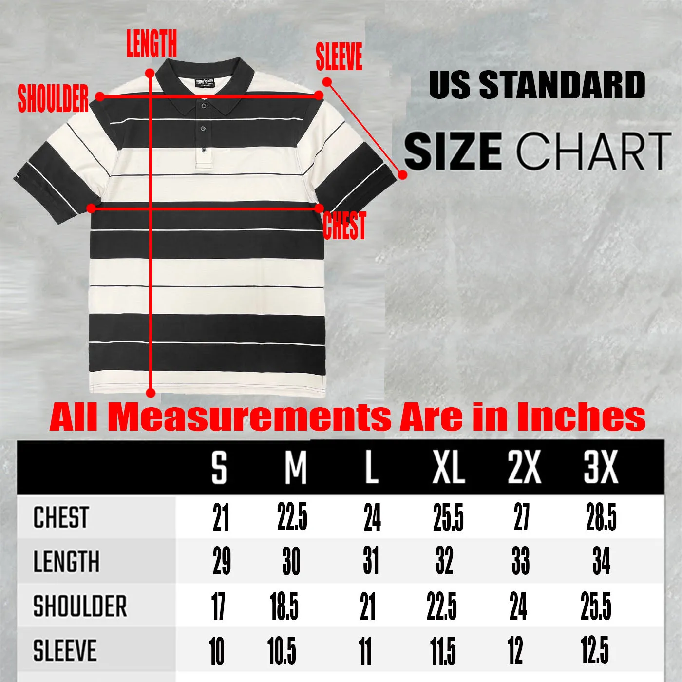 Old School Red & White Pique Polo