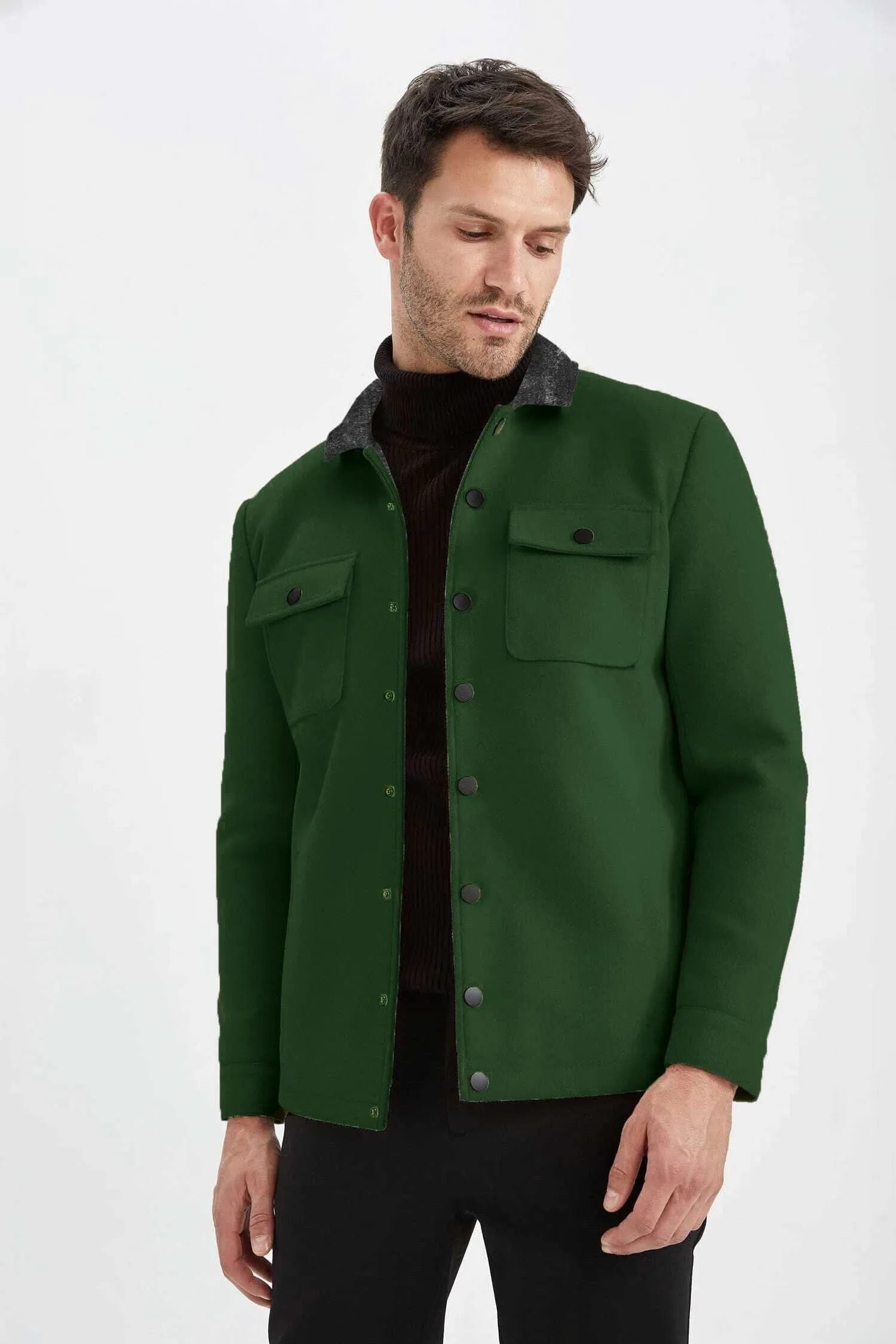 Polo Republica Men's Full Fur Lining Jacket