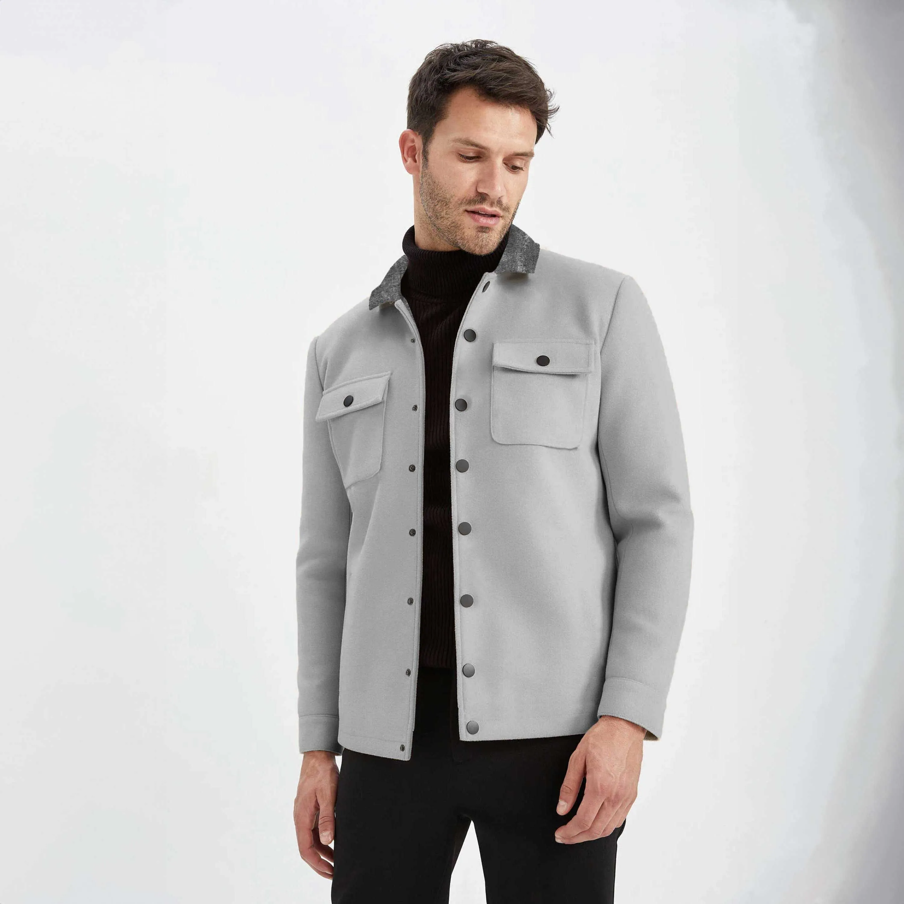 Polo Republica Men's Full Fur Lining Jacket