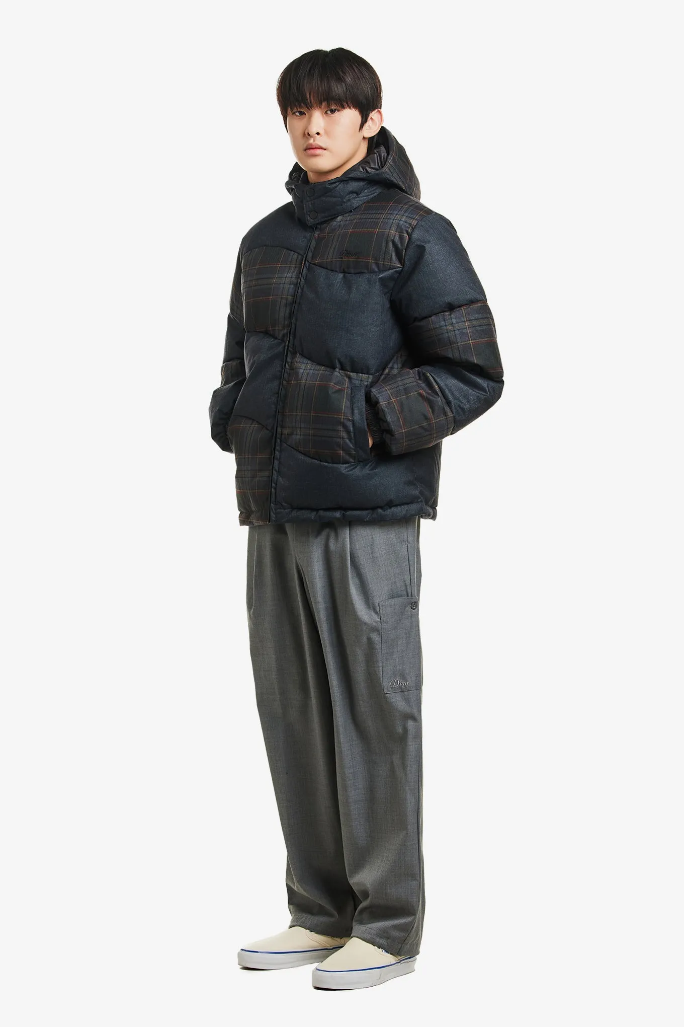 PREMIUM TWEED PUFFER