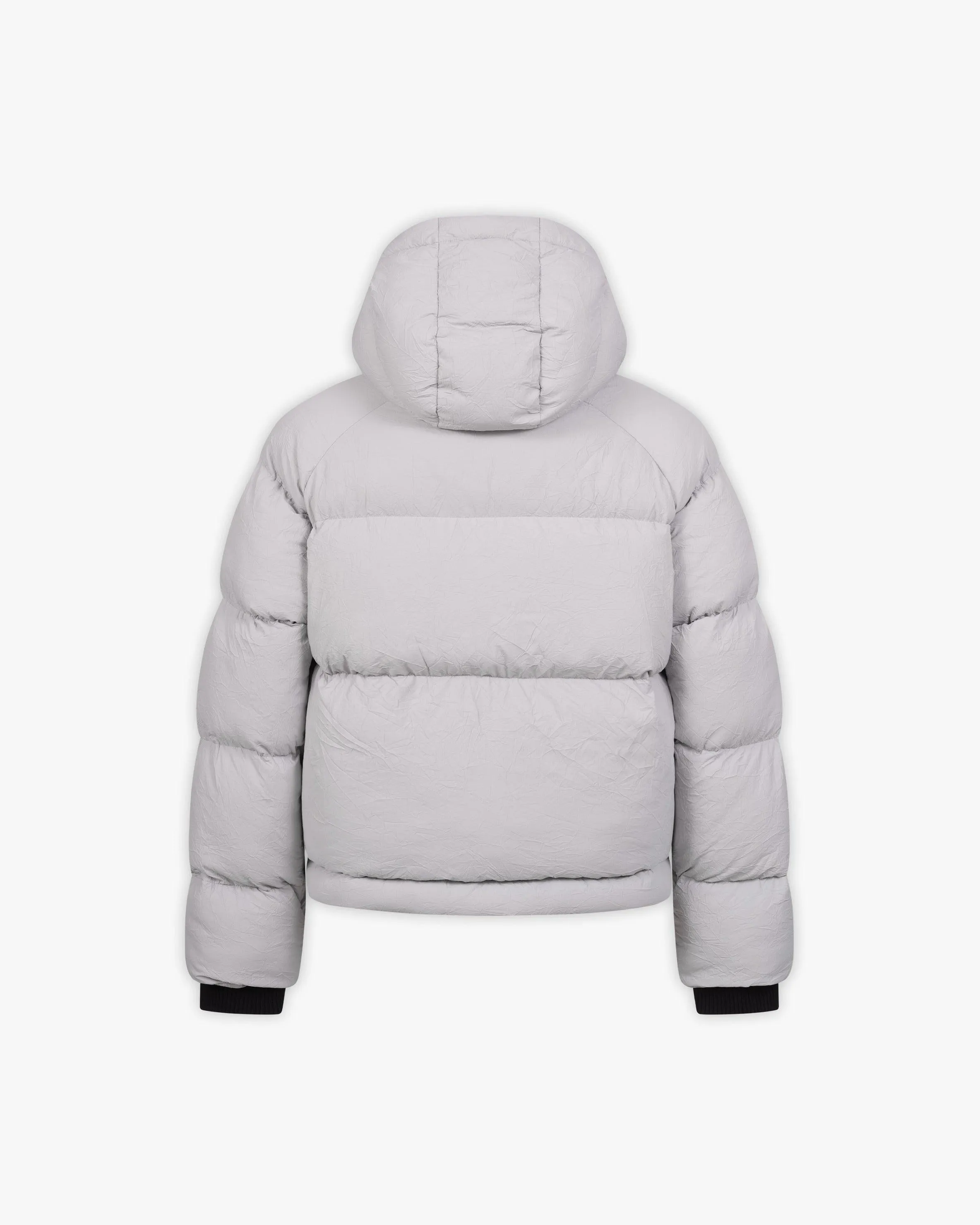 PUFFER JACKET LIGHT GREY