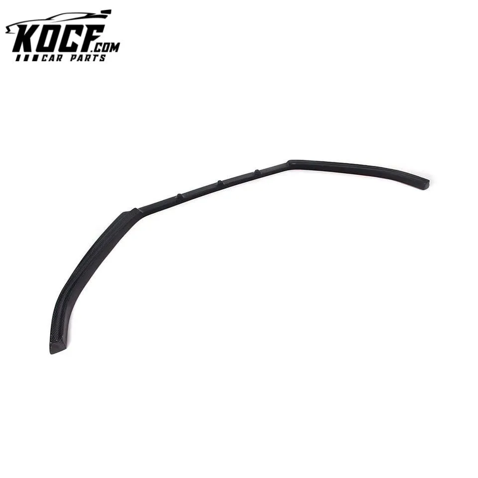 R Look Carbon Fiber Front Bumper Lip For VW POLO GTI