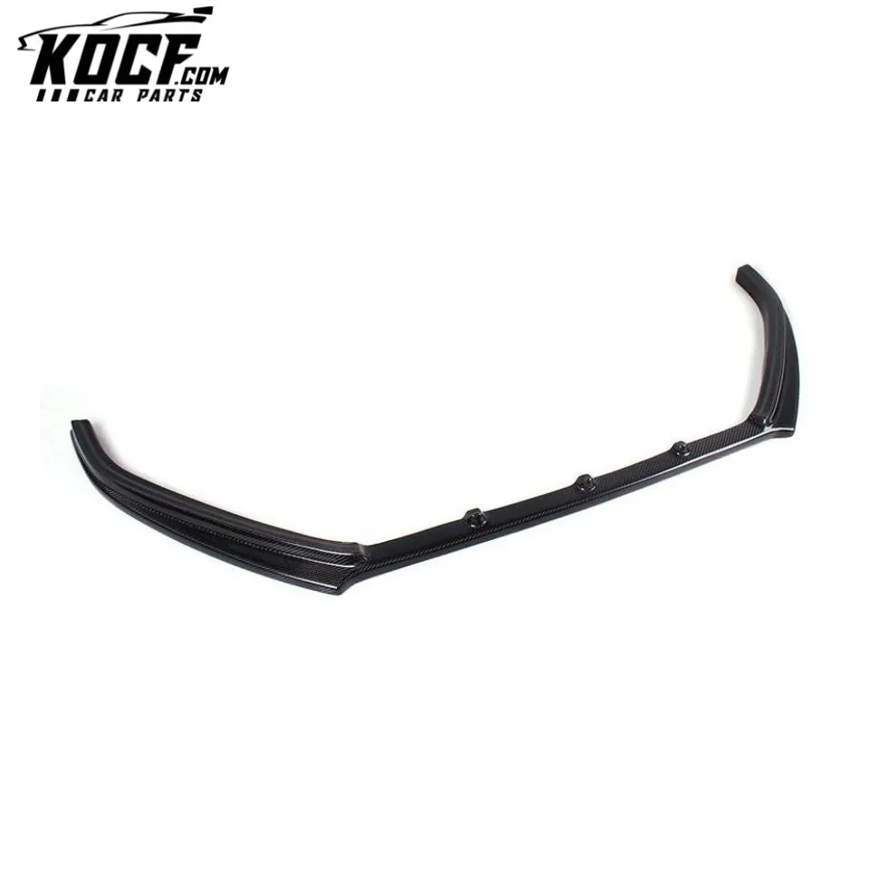 R Look Carbon Fiber Front Bumper Lip For VW POLO GTI
