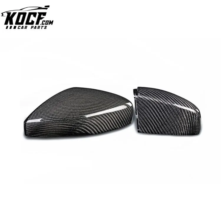 Real Carbon Fiber Mirrors For Volkswagen VW POLO 2014-2016 UP 2016-2018 Real Carbon Fiber Side Rearview Mirror Covers