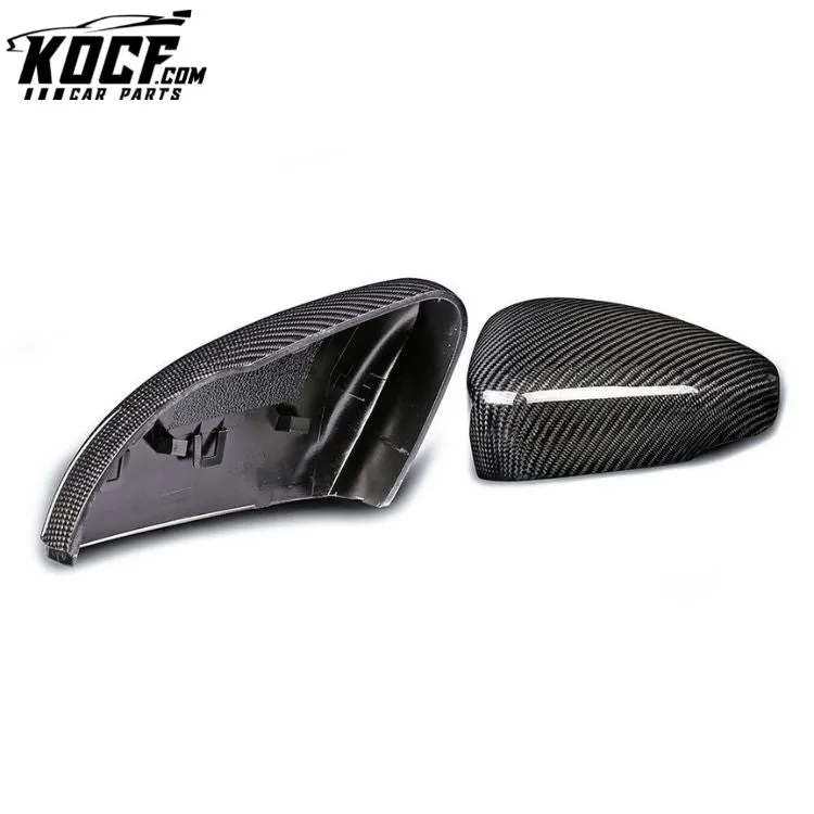 Real Carbon Fiber Mirrors For Volkswagen VW POLO 2014-2016 UP 2016-2018 Real Carbon Fiber Side Rearview Mirror Covers