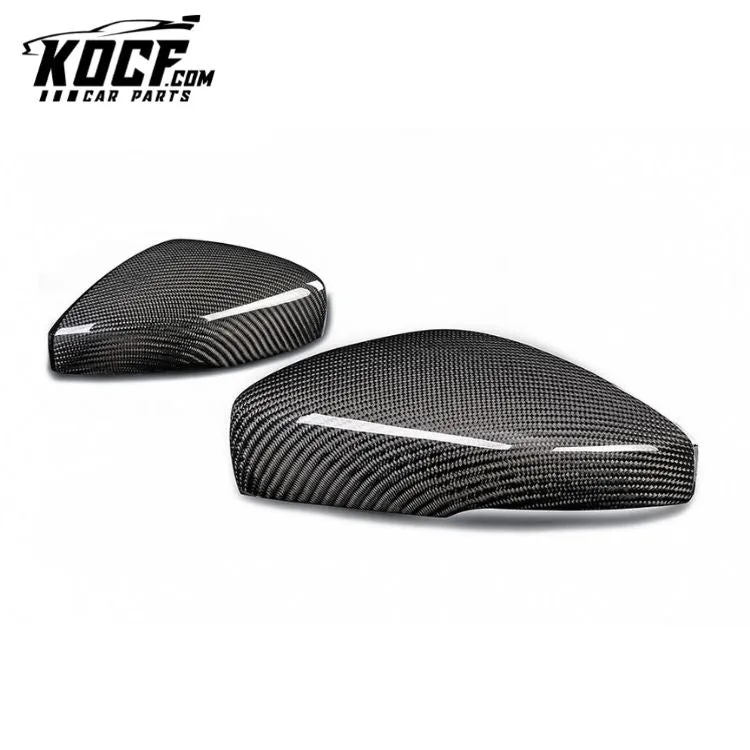 Real Carbon Fiber Mirrors For Volkswagen VW POLO 2014-2016 UP 2016-2018 Real Carbon Fiber Side Rearview Mirror Covers