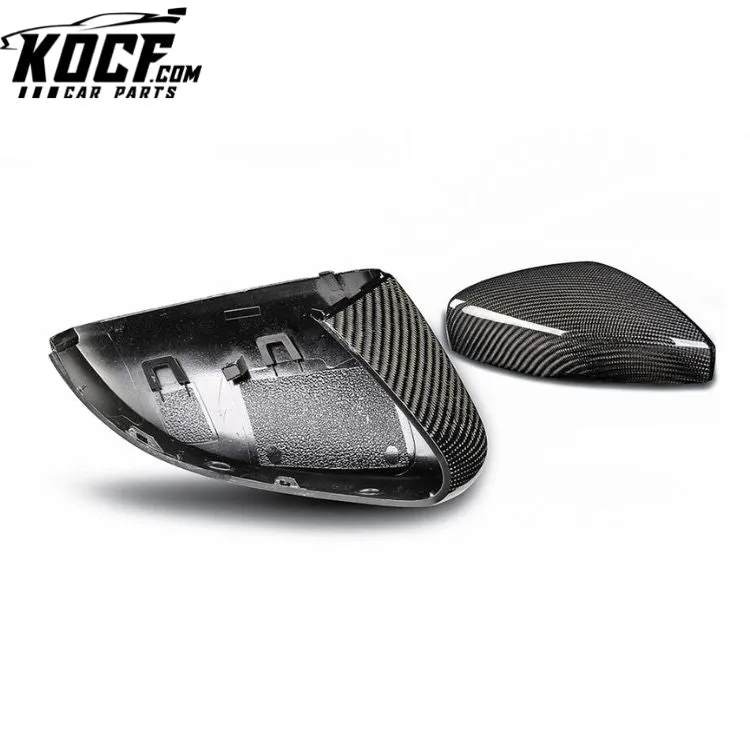 Real Carbon Fiber Mirrors For Volkswagen VW POLO 2014-2016 UP 2016-2018 Real Carbon Fiber Side Rearview Mirror Covers