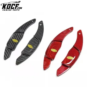 Red Carbon Fiber Shifter Paddle for Volkswagen Golf 7 R-Line Scirocco Sagitar POLO GTI Interior Steering Wheel Shift Extension