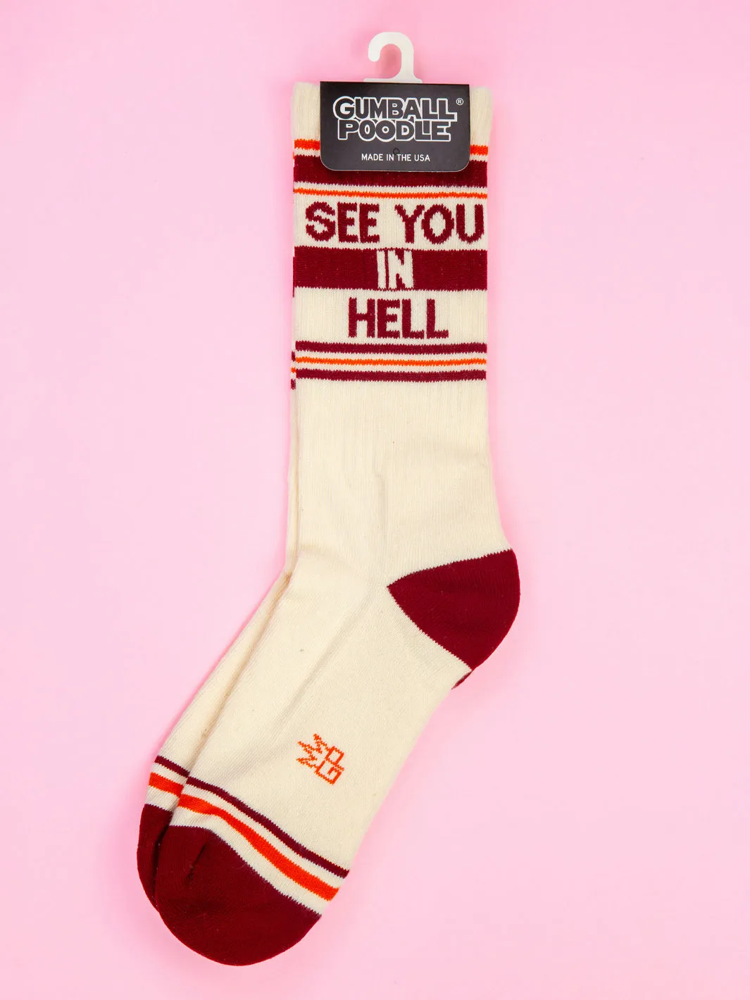 SEE YOU IN HELL SOCKS