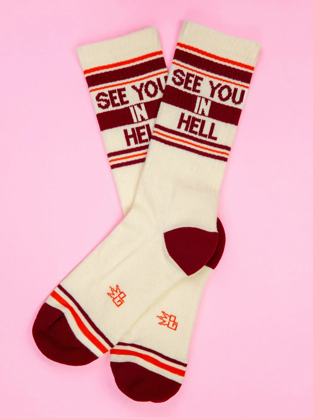 SEE YOU IN HELL SOCKS
