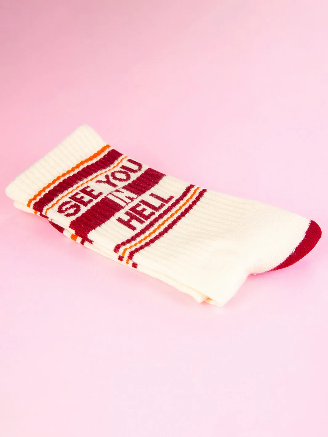 SEE YOU IN HELL SOCKS