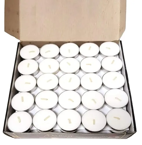 Shoppy Assist-Combo Delight Pack of TEALIGHT_100Pcs (2hr_Burn time)   Warm White_4mtrs 14LED SNOWLIGHT (1Pc)__Home Decoration Long-Lasting Decor,Diwali,Festival,Christmas,New Year,Gift,Light