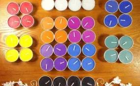 Shoppy Assist-MultiColored Unscented Smokeless Wax Tealights, with Bur time 2hrs_Candle Home Decoration Long-Lasting decor,Diwali,Festival,Christmas,New Year,Gift,Light starts@ Rs 299 (Pack 100)