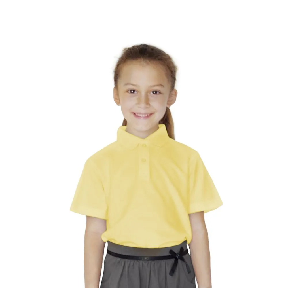 Short Sleeve Polo Shirt - 100% Organic Cotton