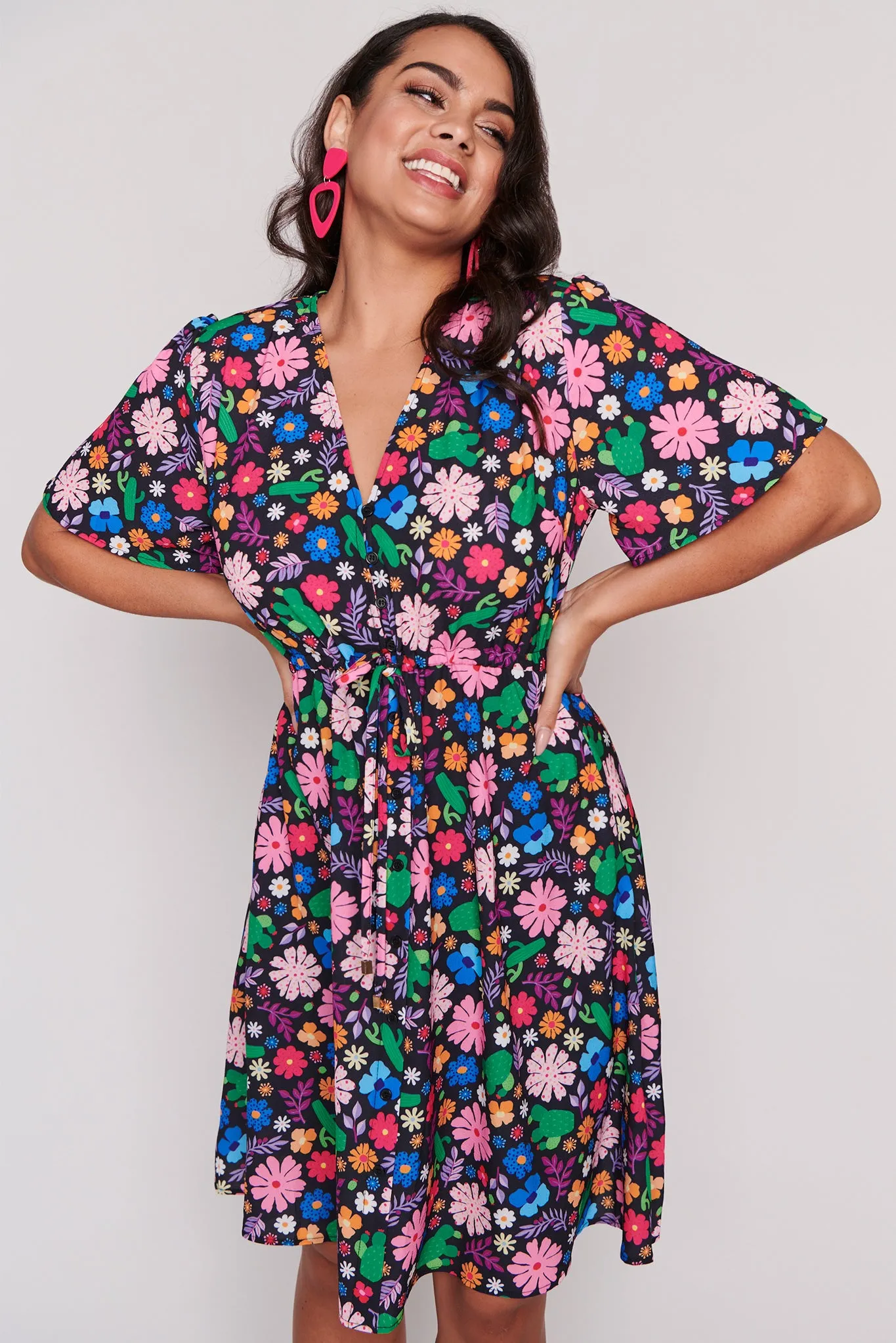 Siena Cactus Garden Dress
