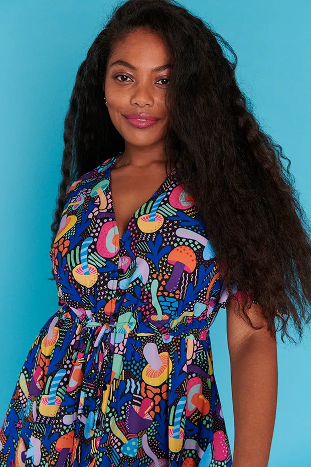 Siena Rainbow Shrooms Dress