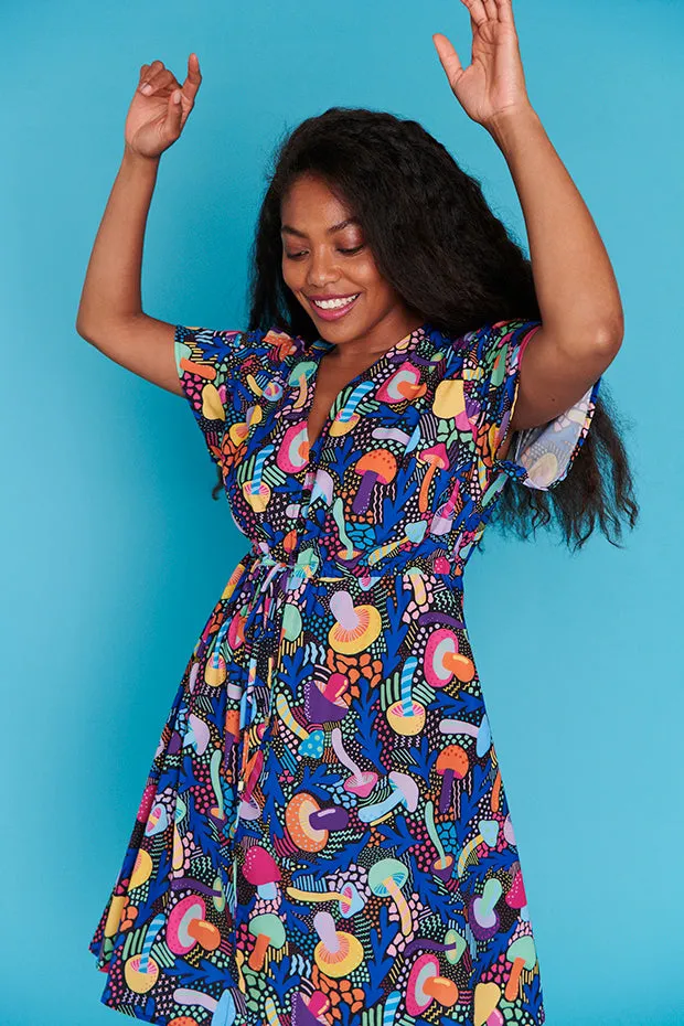 Siena Rainbow Shrooms Dress